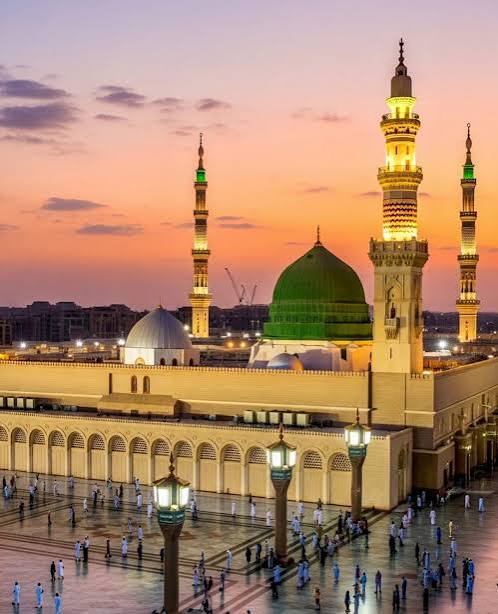 Madinah at golden hour